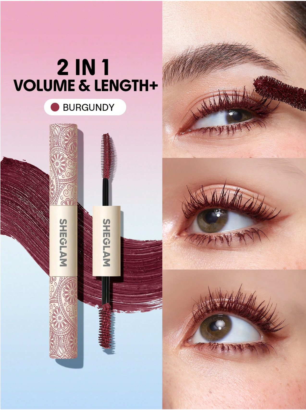 SHEGLAM All-In-One Volume & Length Waterproof Mascara SHEGLAM