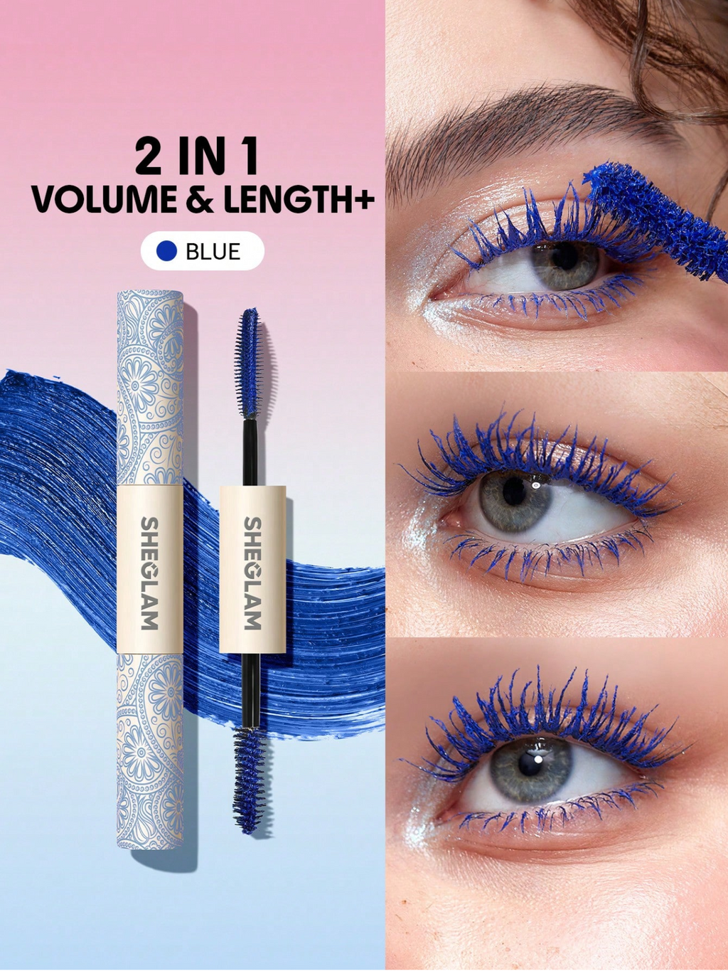SHEGLAM All-In-One Volume & Length Waterproof Mascara SHEGLAM