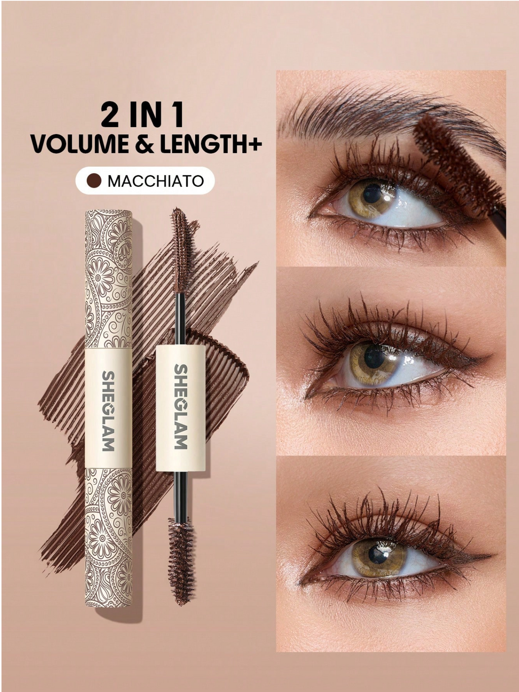 SHEGLAM All-In-One Volume & Length Waterproof Mascara SHEGLAM
