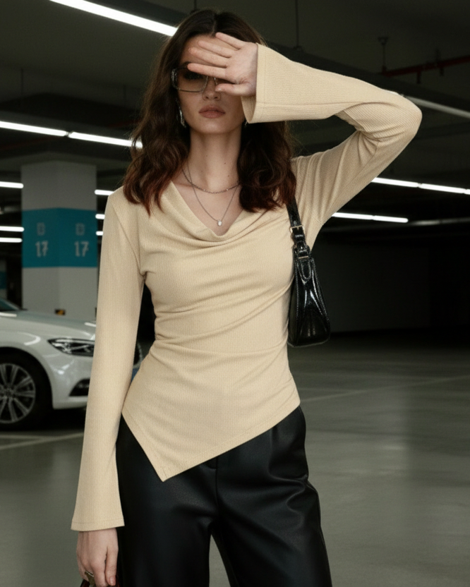 Inverse Hem Tee Elitaire