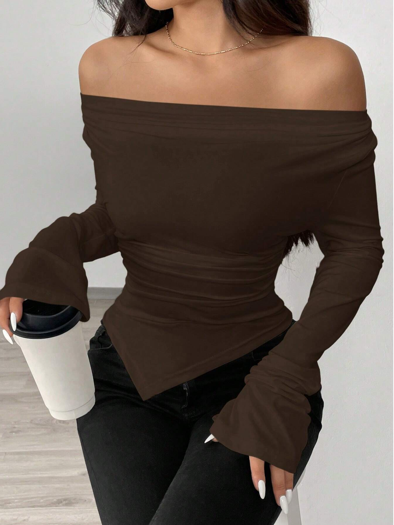 Inverse Hem Tee Elitaire