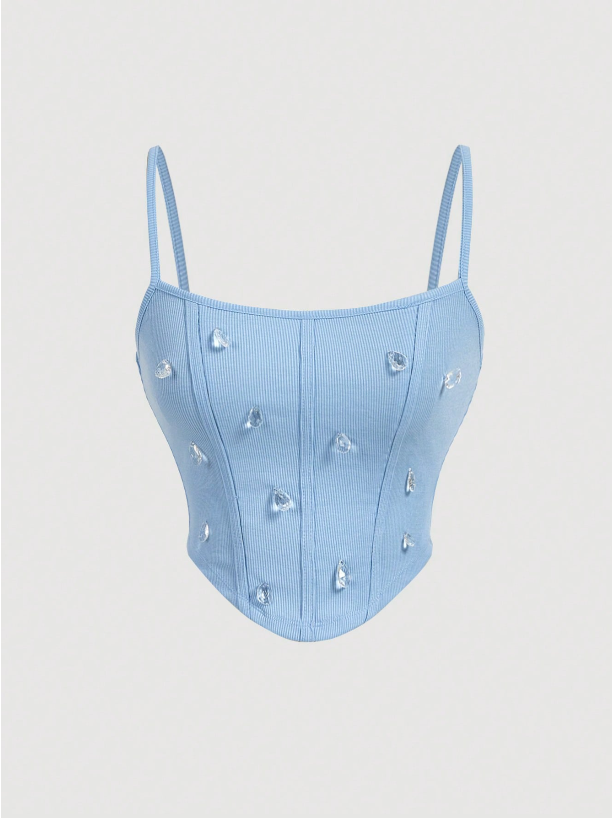 The Dewdrop Ribbed Cami Elitaire