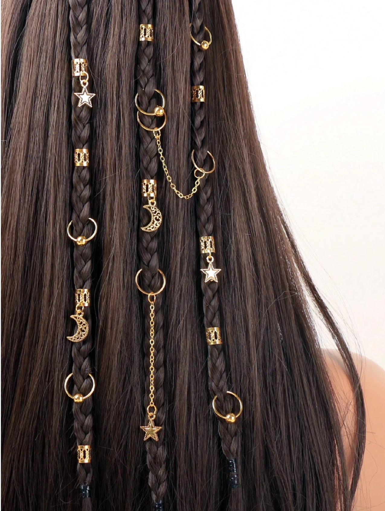30 Pcs Hair Metal Beads Elitaire