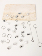 30 Pcs Hair Metal Beads Elitaire