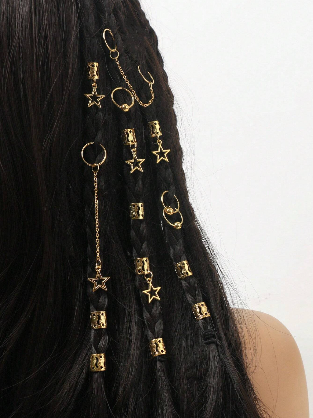 30 Pcs Hair Metal Beads Elitaire