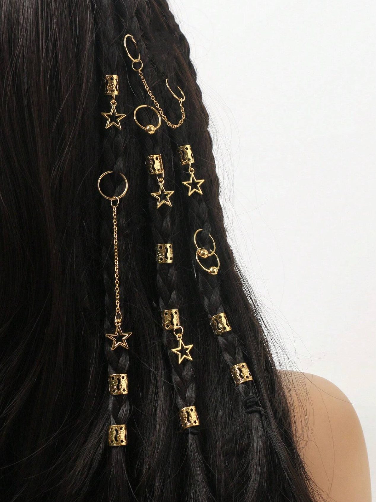 30 Pcs Hair Metal Beads Elitaire