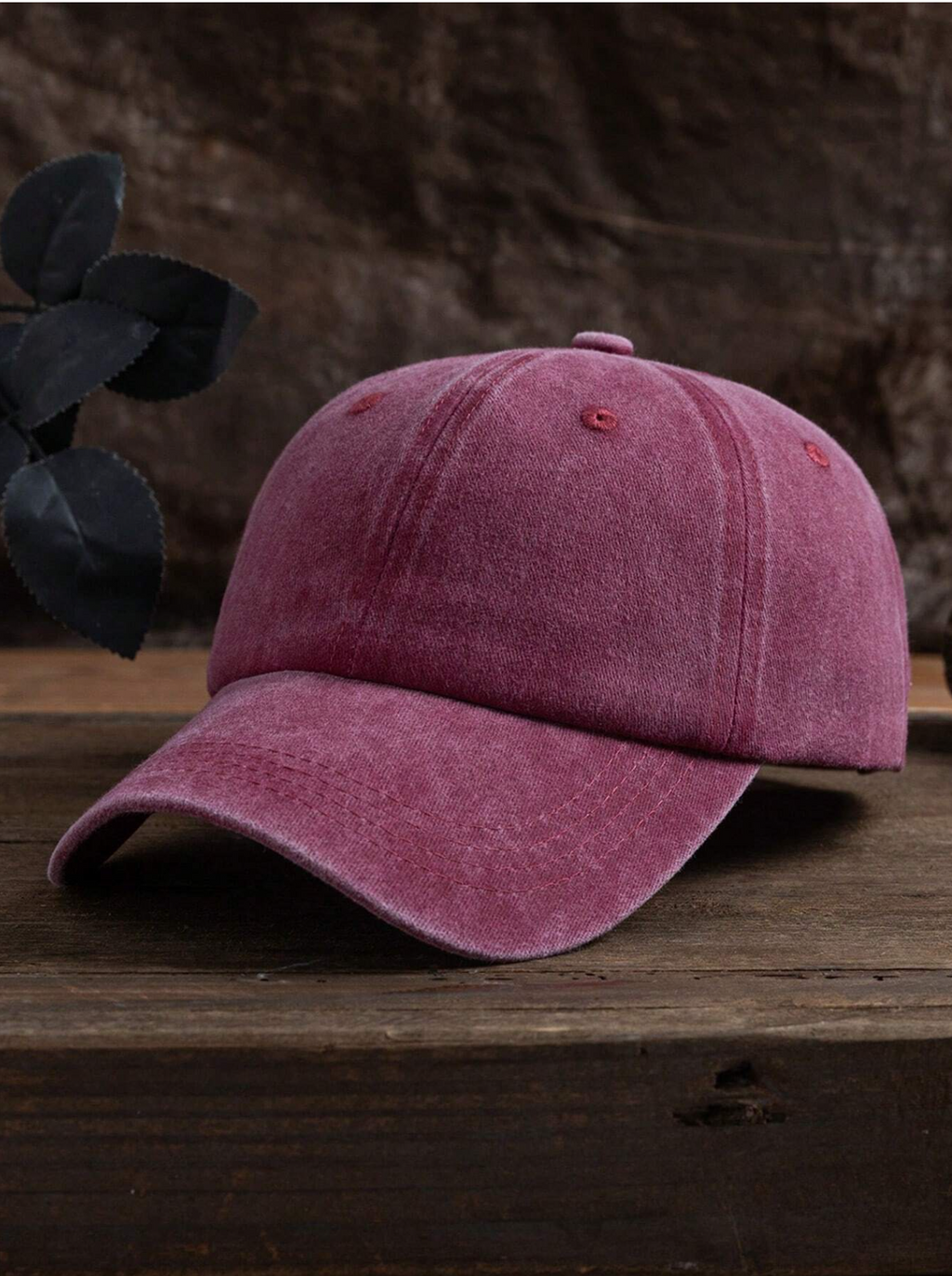 Vintage Washed Baseball Cap Elitaire