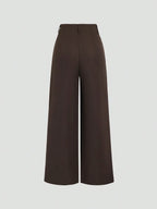 Pleated Wide-Leg Pants Elitaire