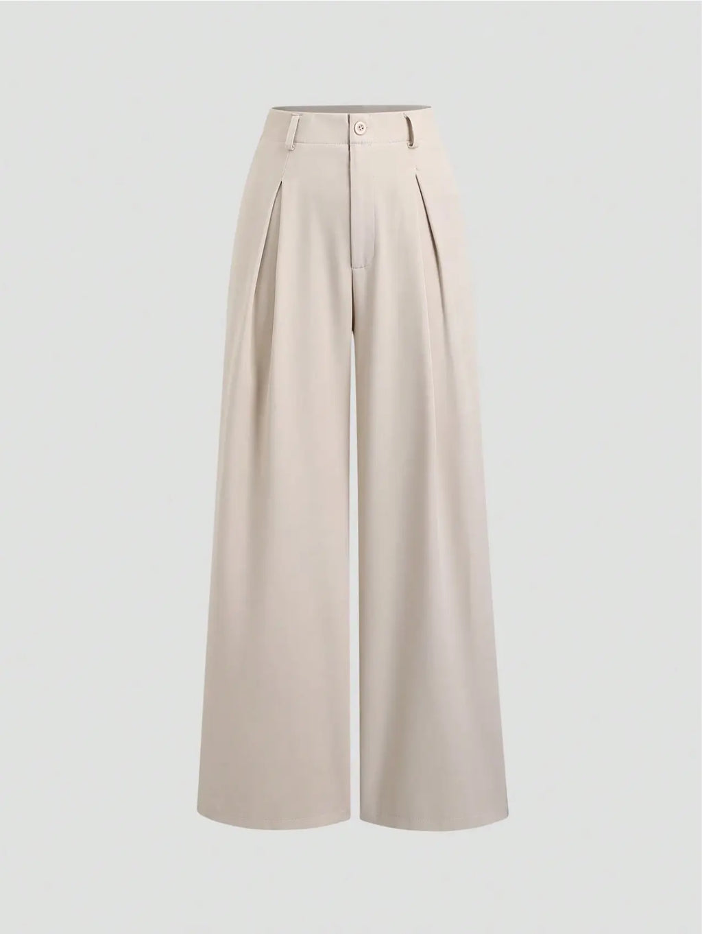 Pleated Wide-Leg Pants Elitaire