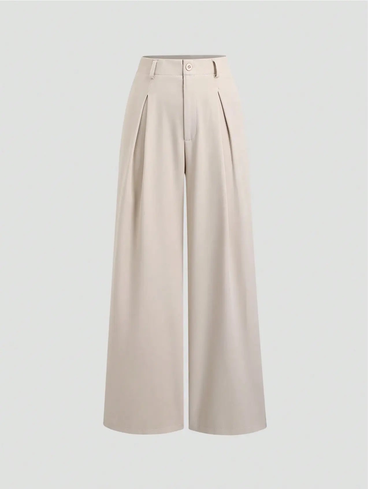 Pleated Wide-Leg Pants Elitaire