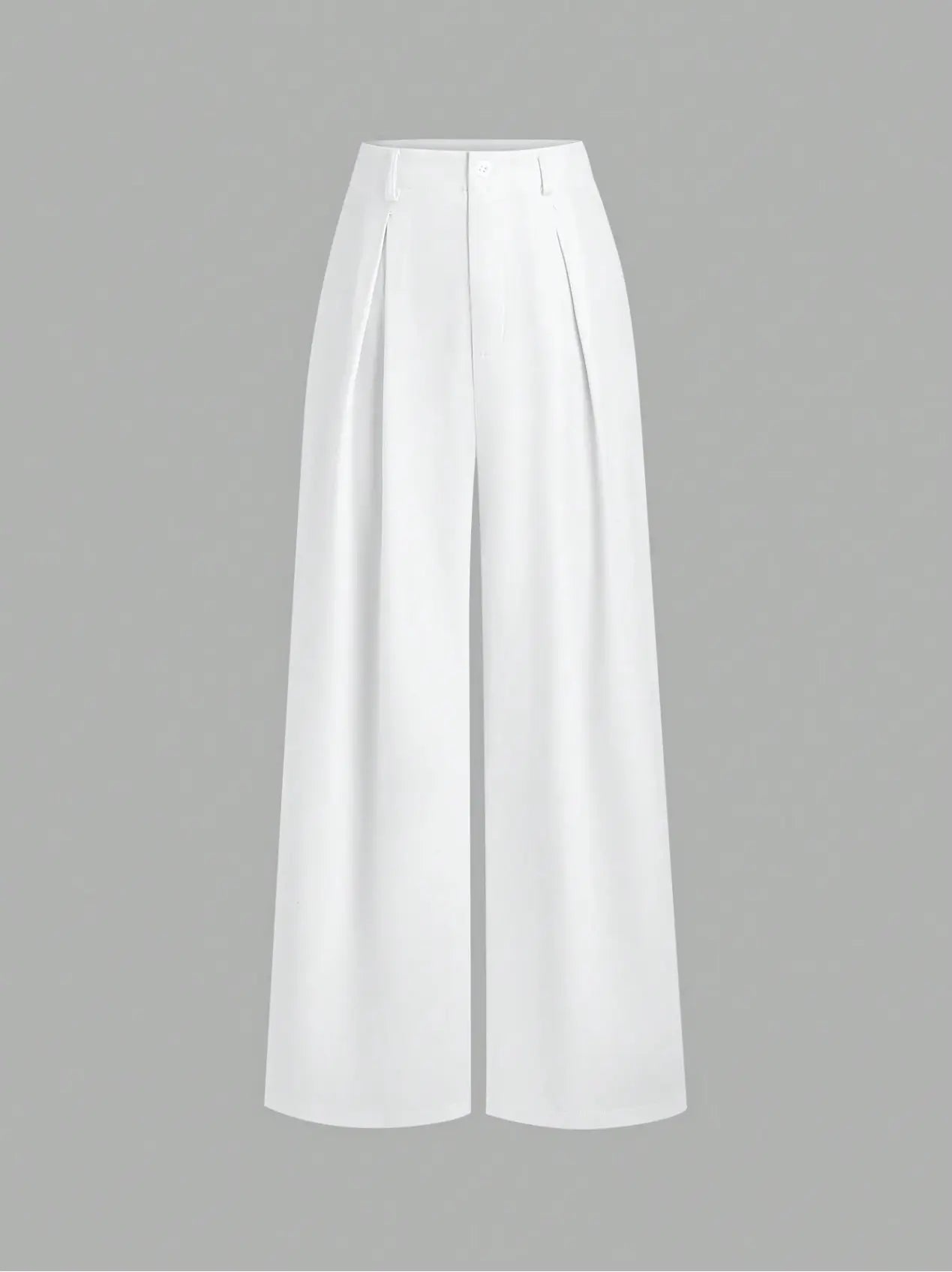 Pleated Wide-Leg Pants Elitaire
