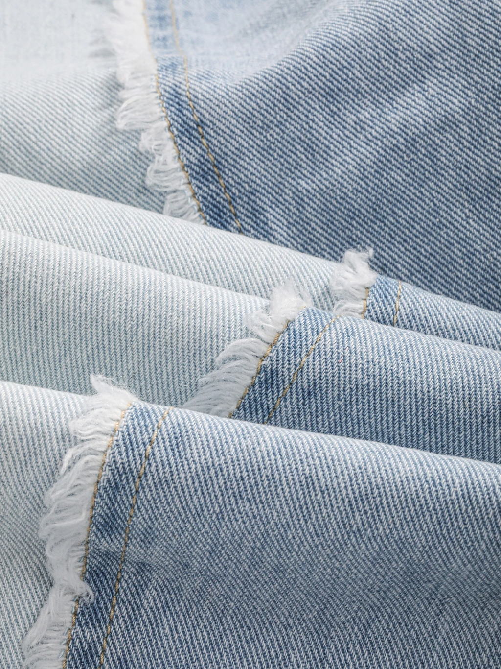 Frayed Seam Denims Elitaire