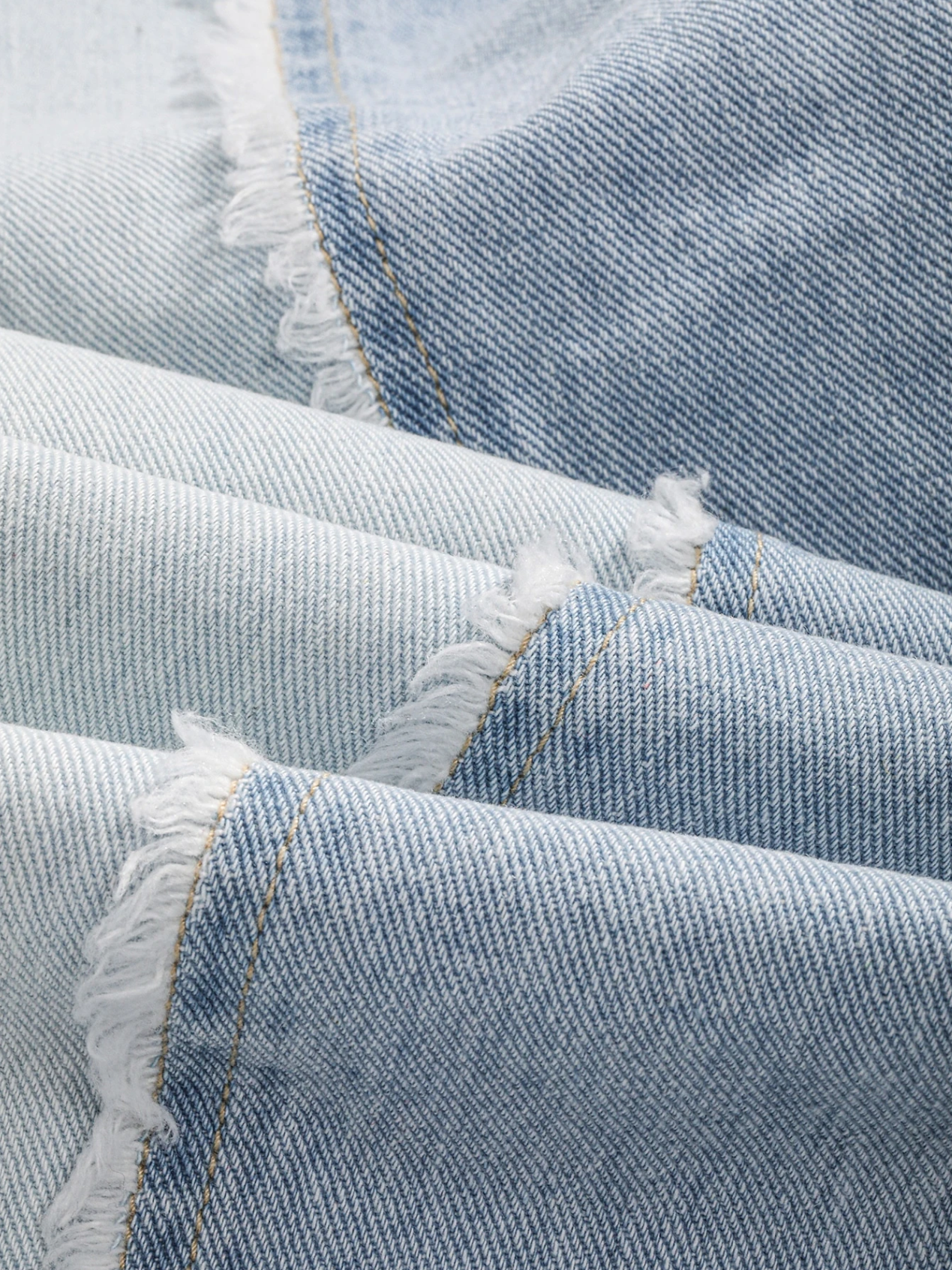 Frayed Seam Denims Elitaire
