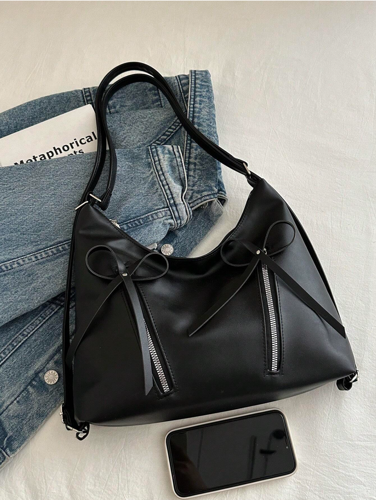 The Bow Convertible Tote Elitaire