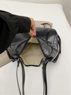 The Angled Zip Convertible Tote Elitaire