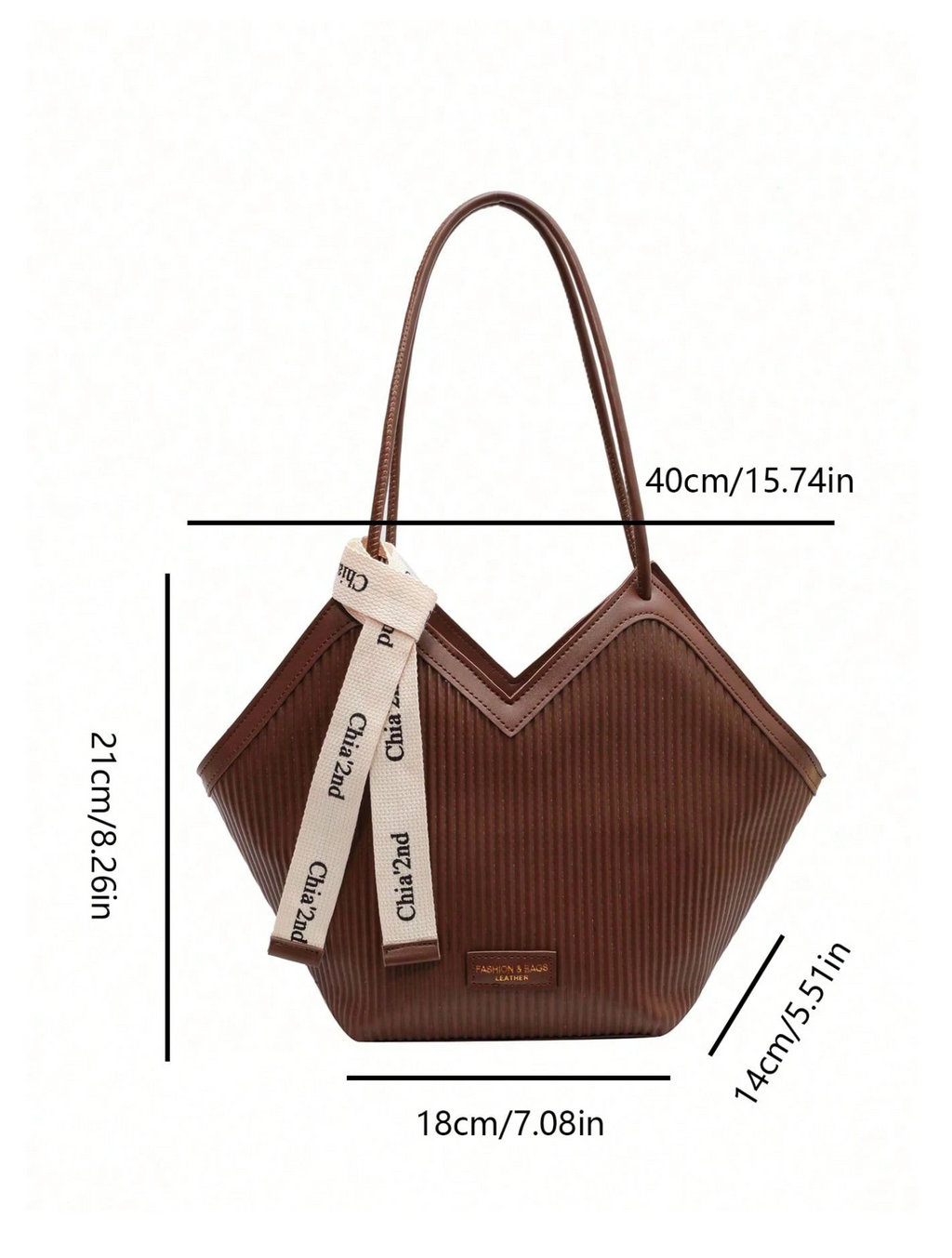 The Tie-Detail Tote Elitaire