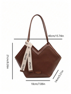 The Tie-Detail Tote Elitaire