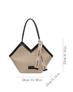 The Ribbon-Accent Tote Elitaire