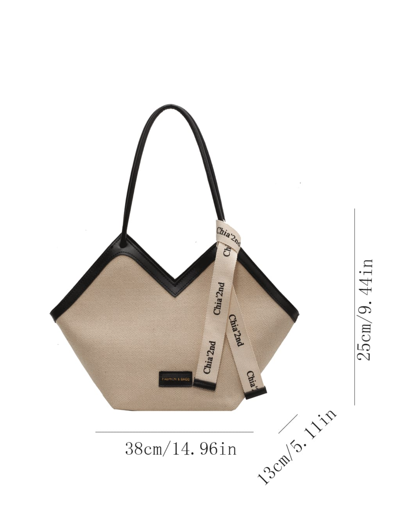 The Ribbon-Accent Tote Elitaire