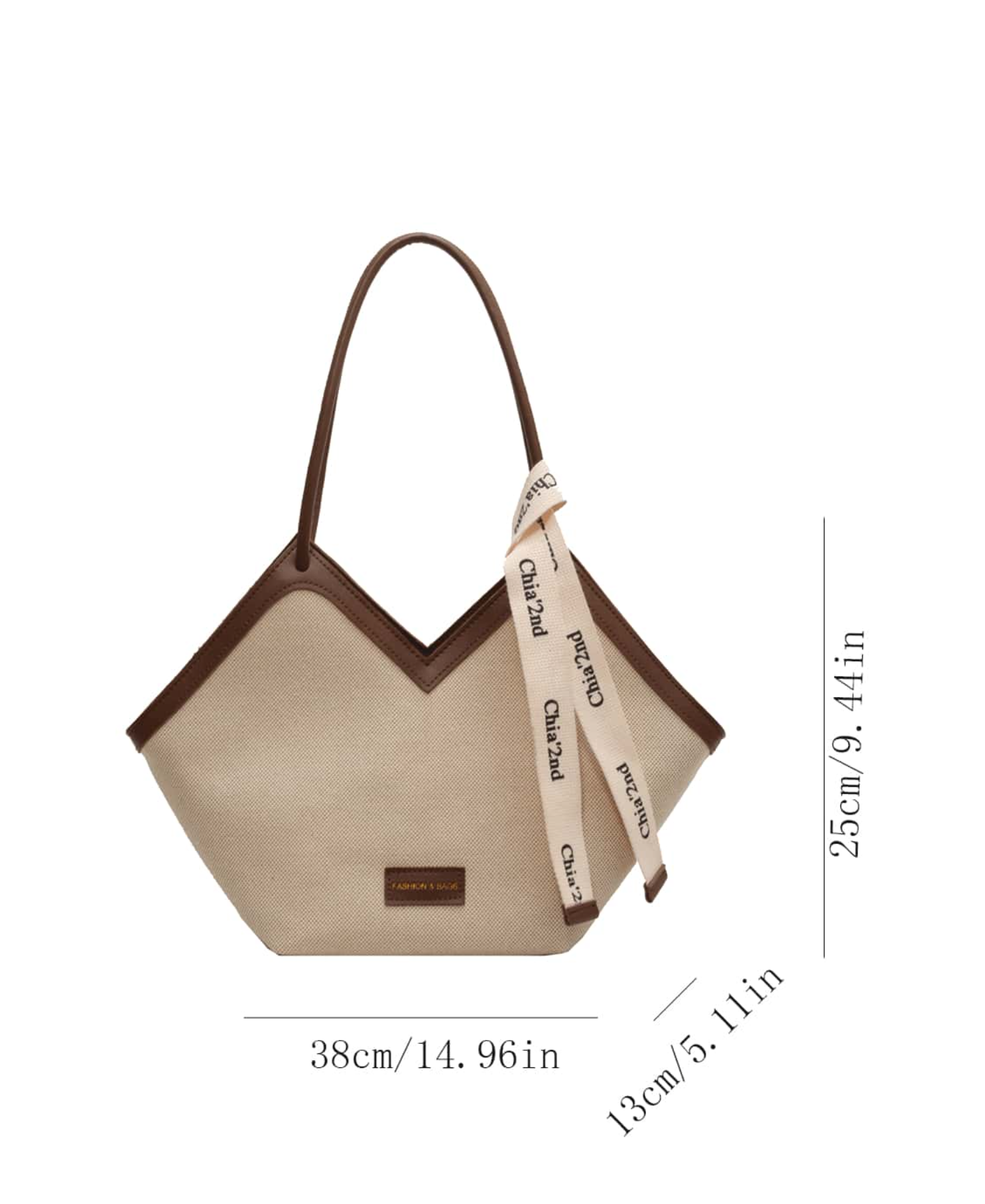 The Ribbon-Accent Tote Elitaire