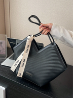 The Tie-Detail Tote Elitaire