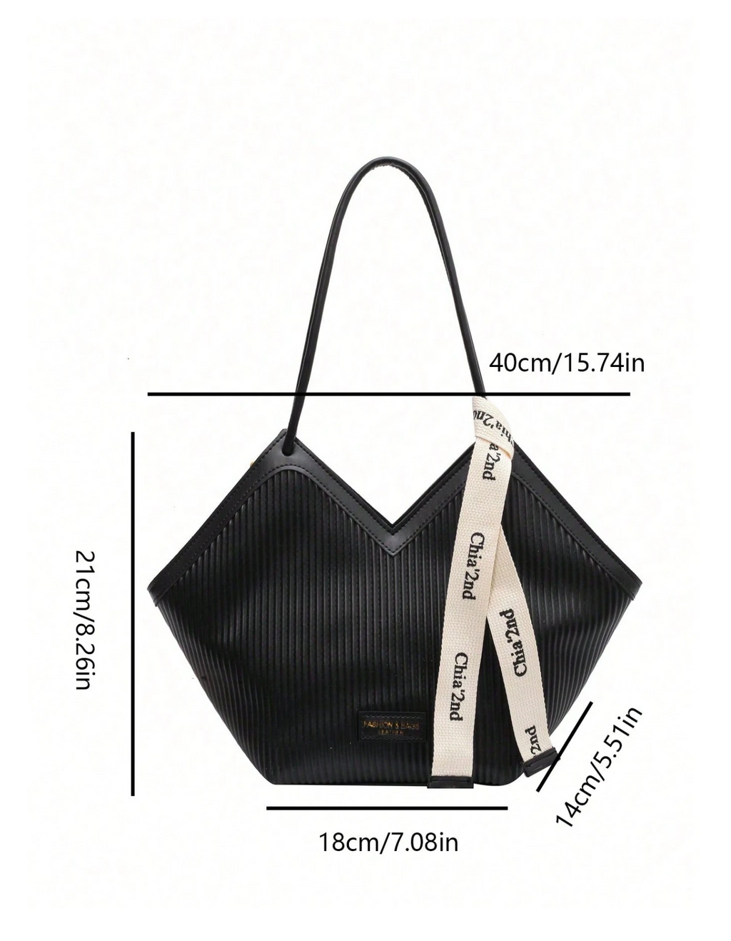 The Tie-Detail Tote Elitaire