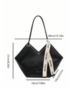 The Tie-Detail Tote Elitaire