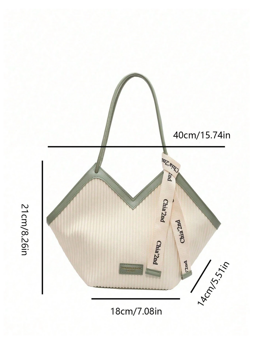 The Tie-Detail Tote Elitaire