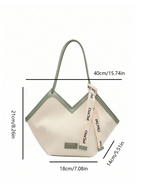 The Tie-Detail Tote Elitaire