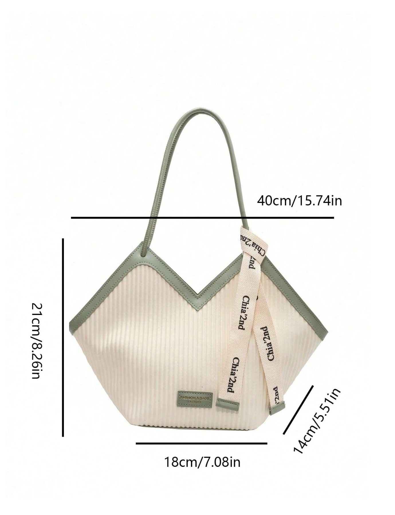 The Tie-Detail Tote Elitaire