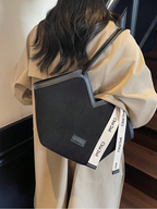 The Ribbon-Accent Tote Elitaire