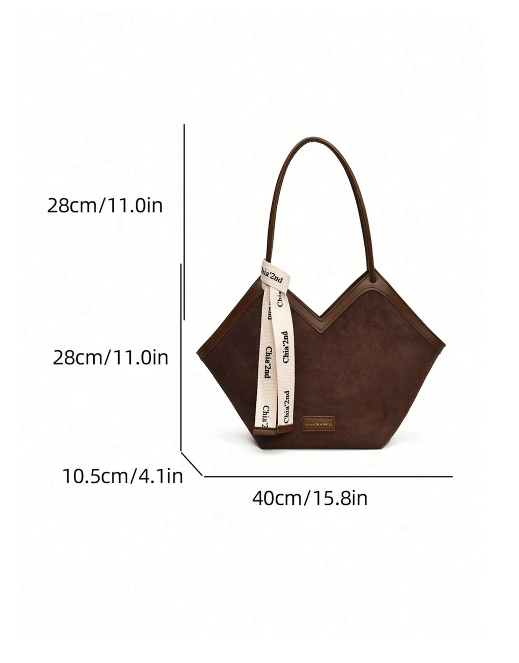 The Ribbon-Accent Tote Elitaire