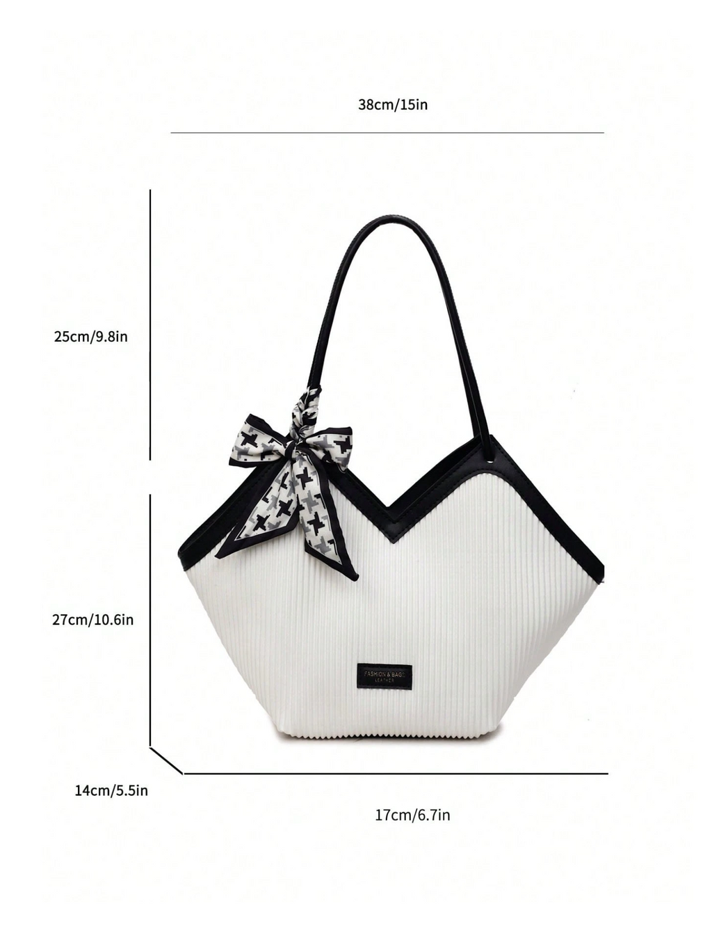 The Tie-Detail Tote Elitaire