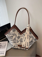 The Ribbon-Accent Tote Elitaire