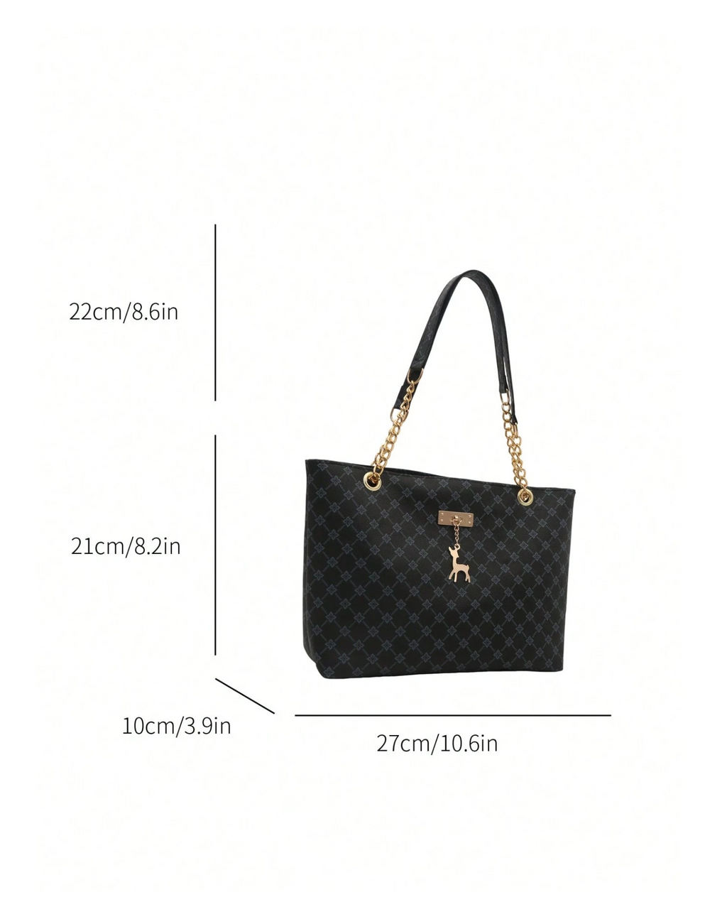 Deer Charm Tote Elitaire