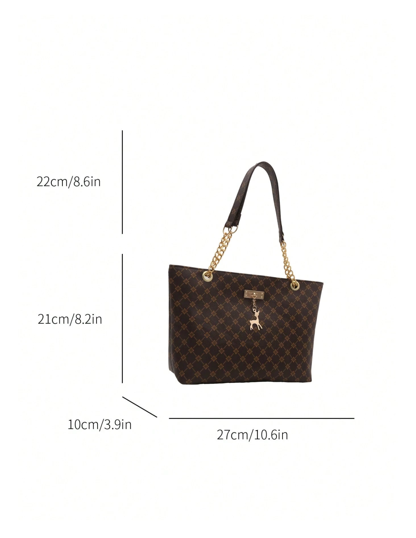 Deer Charm Tote Elitaire