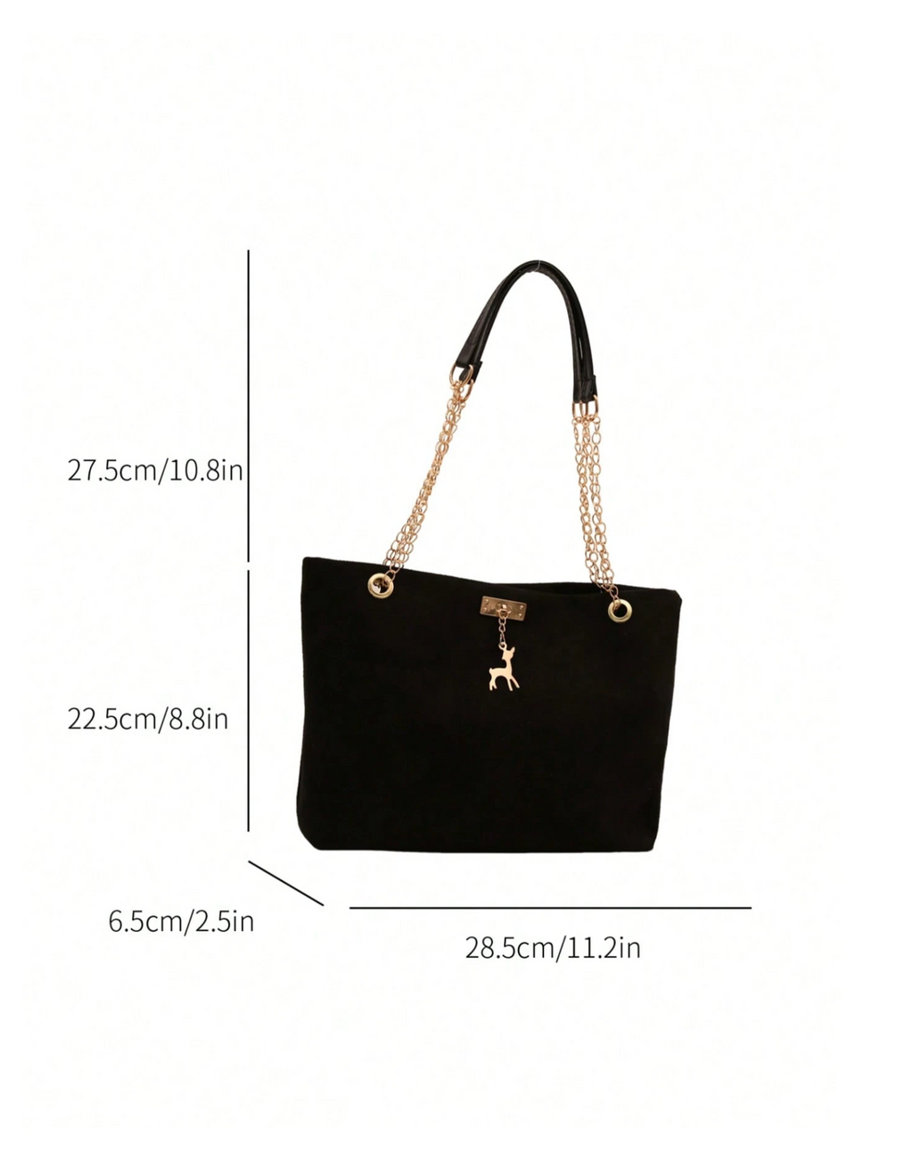 Deer Charm Tote Elitaire