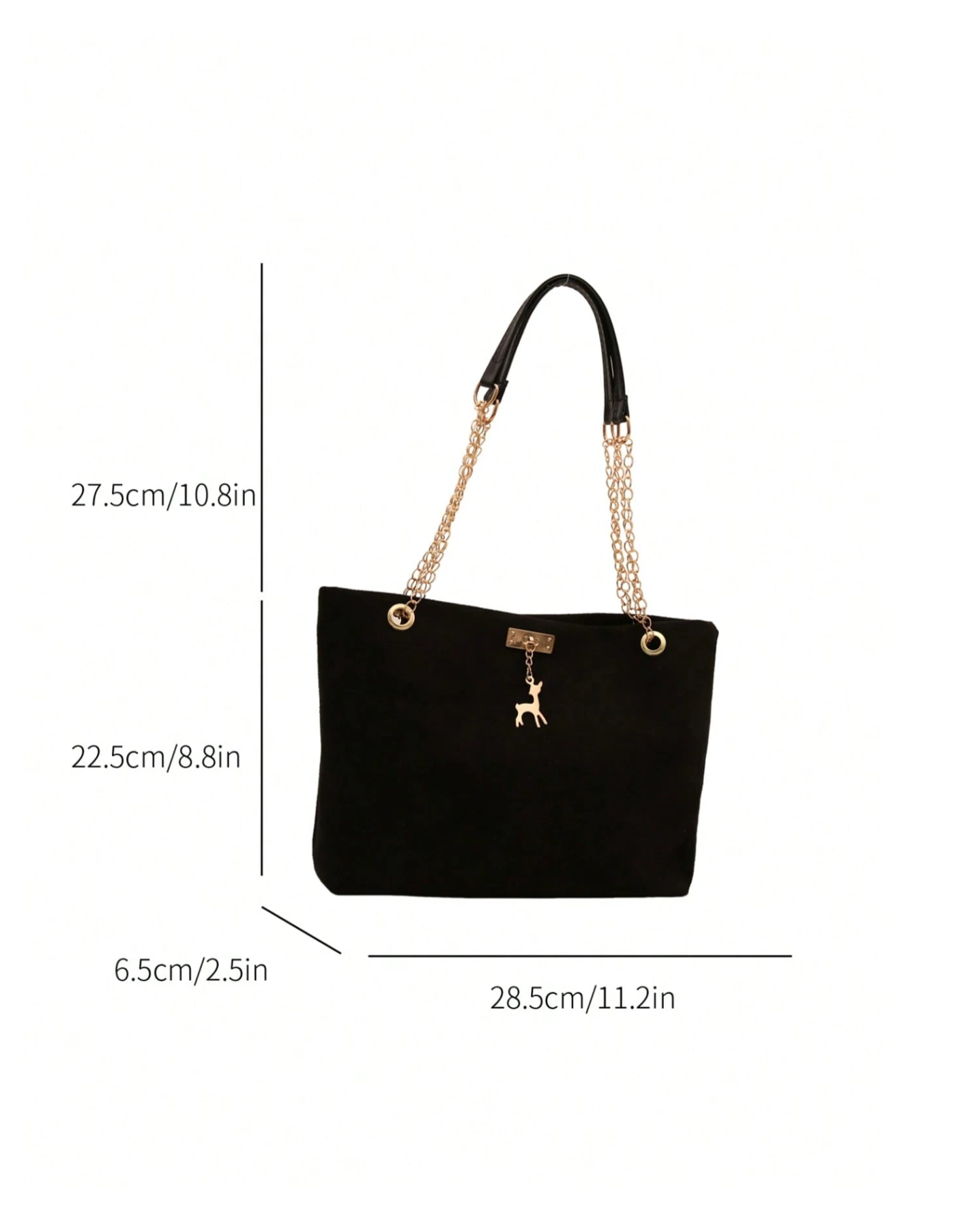 Deer Charm Tote Elitaire