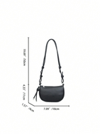 Textured-Detail Bag Elitaire