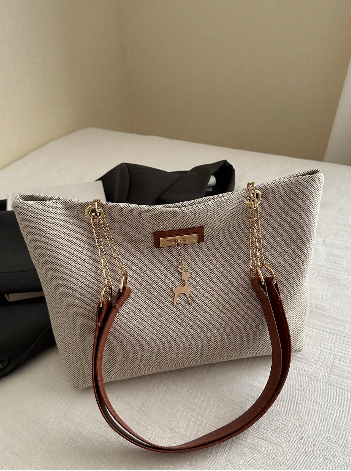 Deer Charm Tote