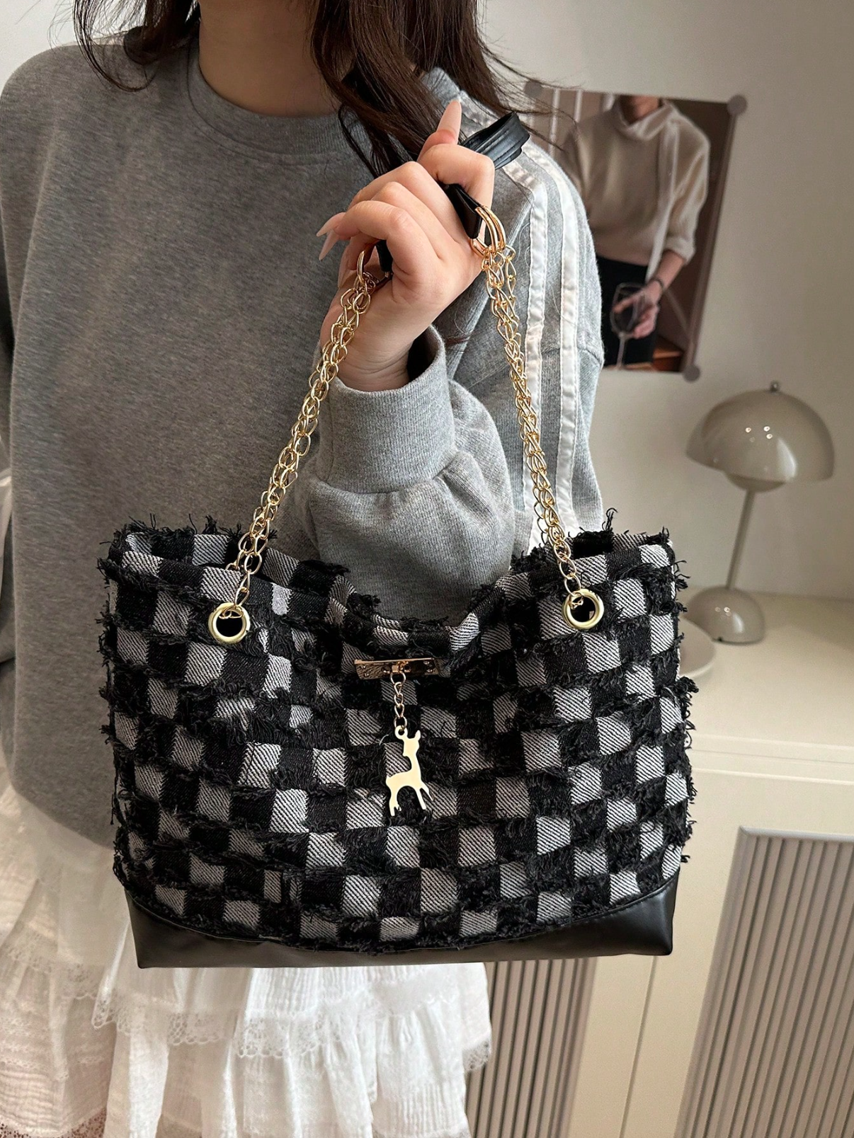 Deer Charm Tote