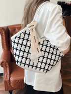 The Ribbon-Accent Tote