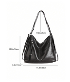 The Angled Zip Convertible Tote