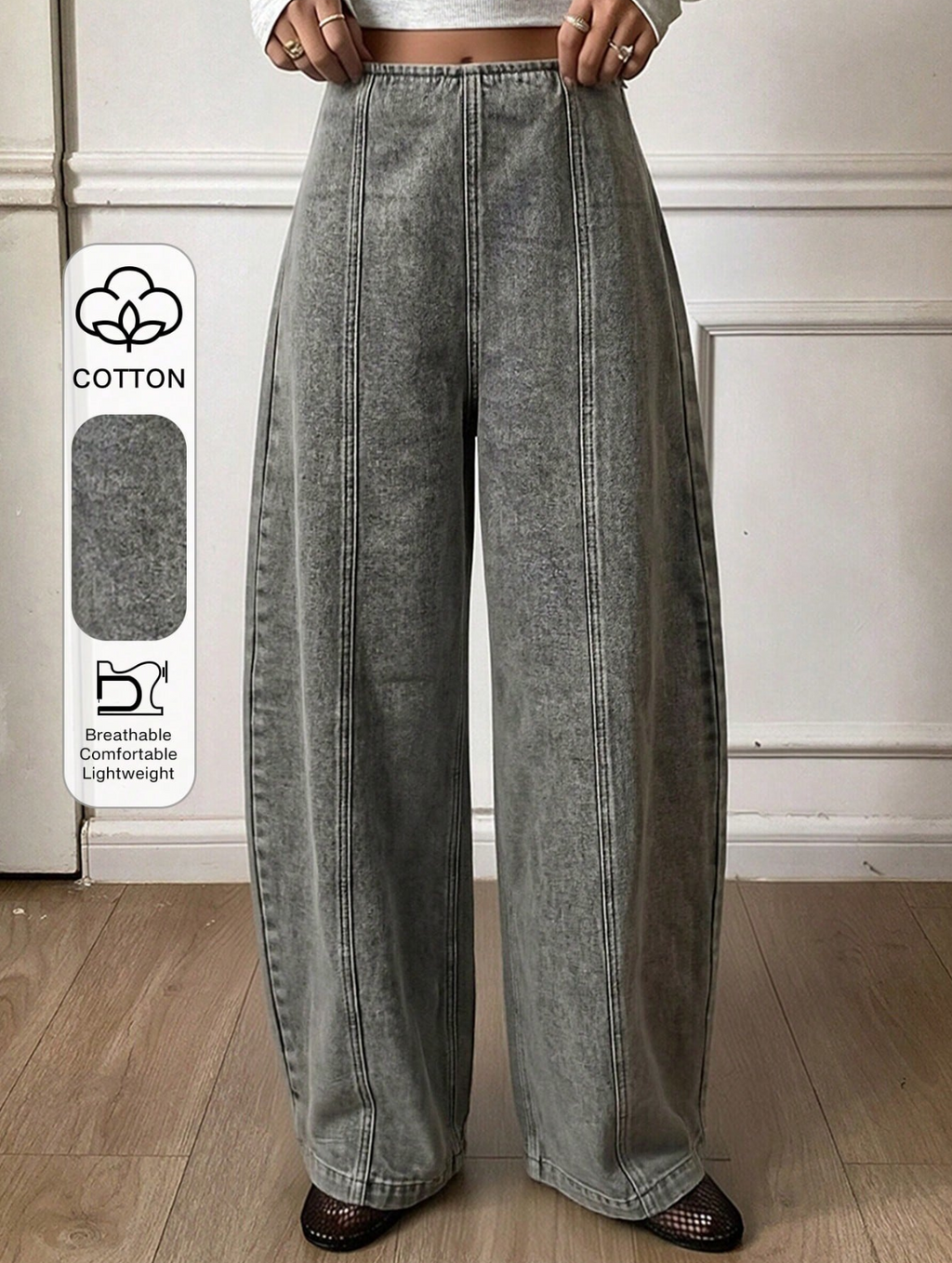 Sculpted Barrel Denims