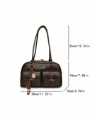 The Heritage Mocha Satchel
