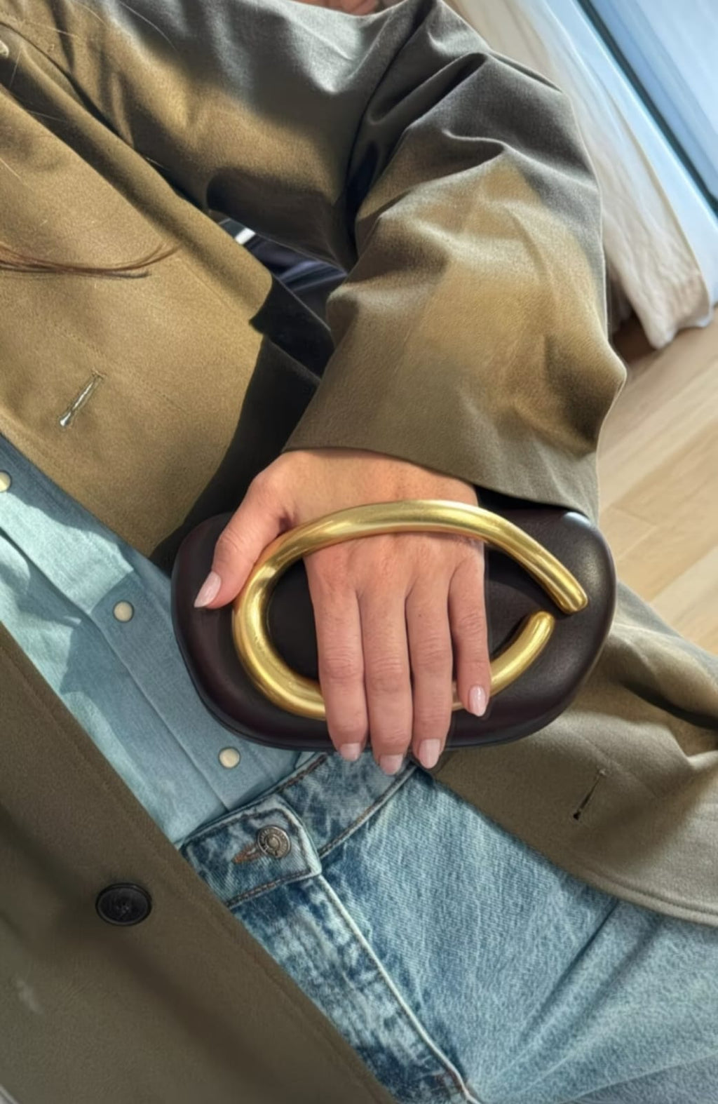 Metallic Novelty Clutch
