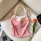 Duo-Tone Rib Cami