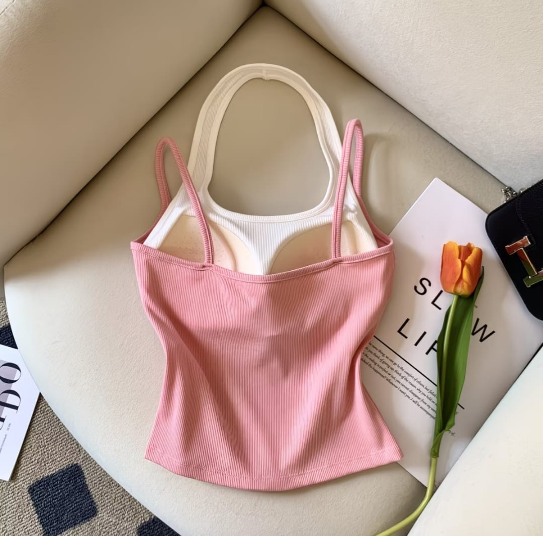 Duo-Tone Rib Cami