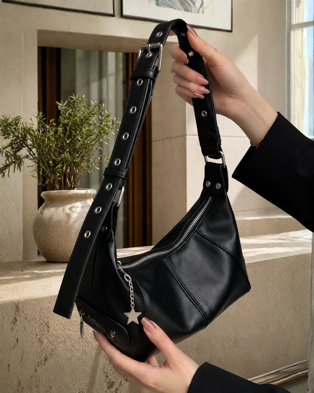 Nocturne Retro Shoulder Bag