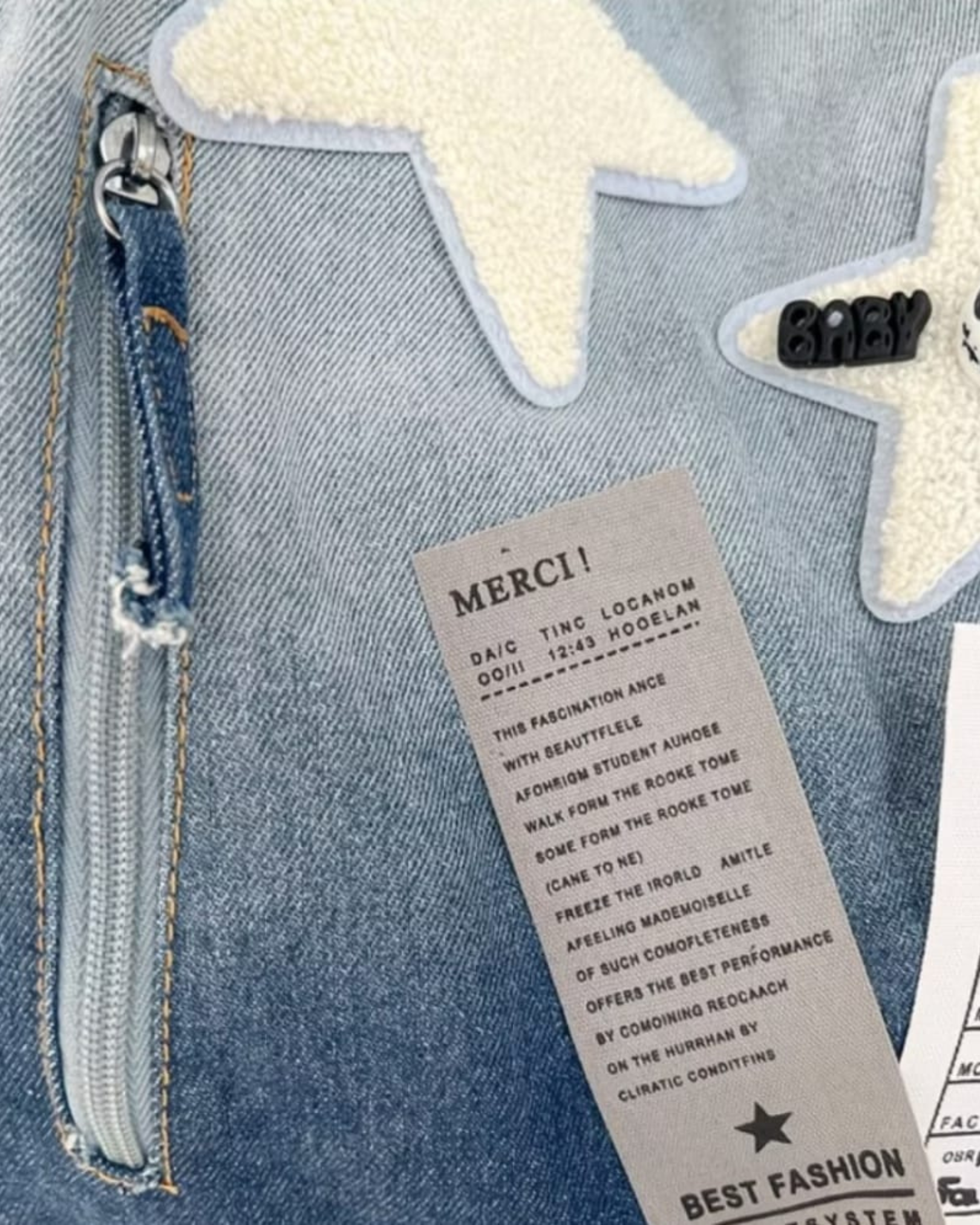 Y2K Rebel Denim Backpack